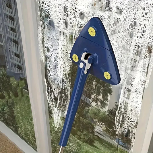 1PC Triangle 360° Rotating Cleaning Mop