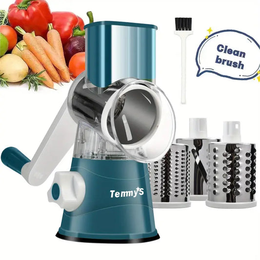 Rotary Cheese Grater &amp; Vegetable Slicer